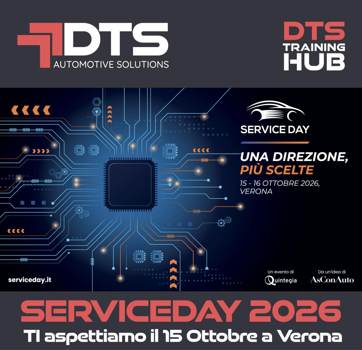 Il futuro del post-vendita passa da Verona. Scopri come trasformarlo in business con DTS